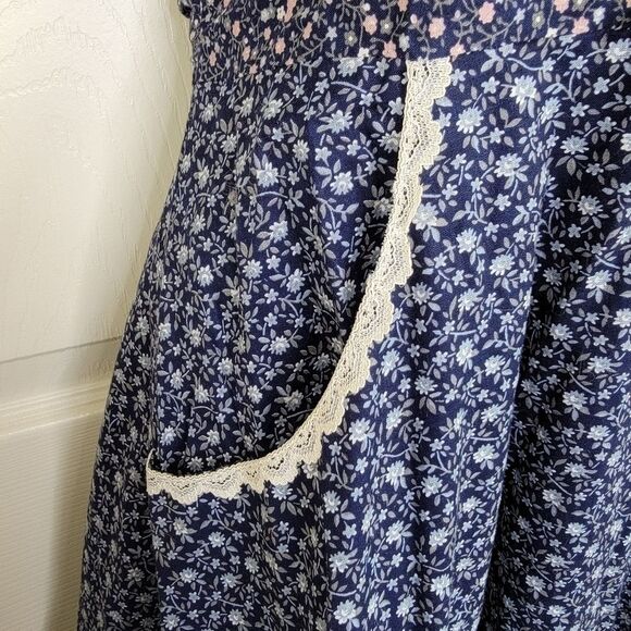 Gunne Sax by Jessica floral dress prairie vintage size 7 - Picture 4 of 14